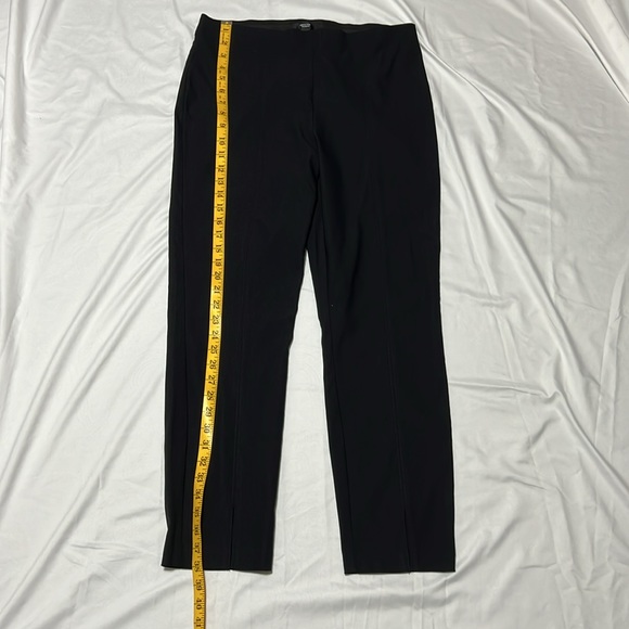 Simply Vera Wang front slit stretch ankle pants size L - Picture 14 of 16